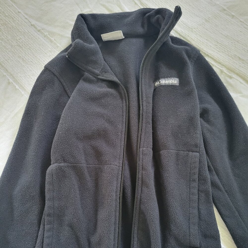 Black Columbia kids fleece size 8/Small
